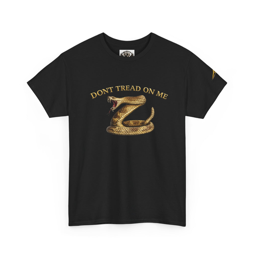 Don't Tread On Me Tee — Vintage Coiled Rattlesnake Graphic T-Shirt