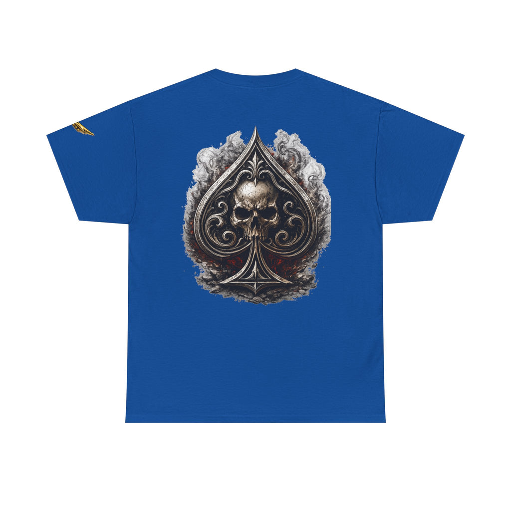 Skull Ace Tee — Gothic Spade Graphic T-Shirt