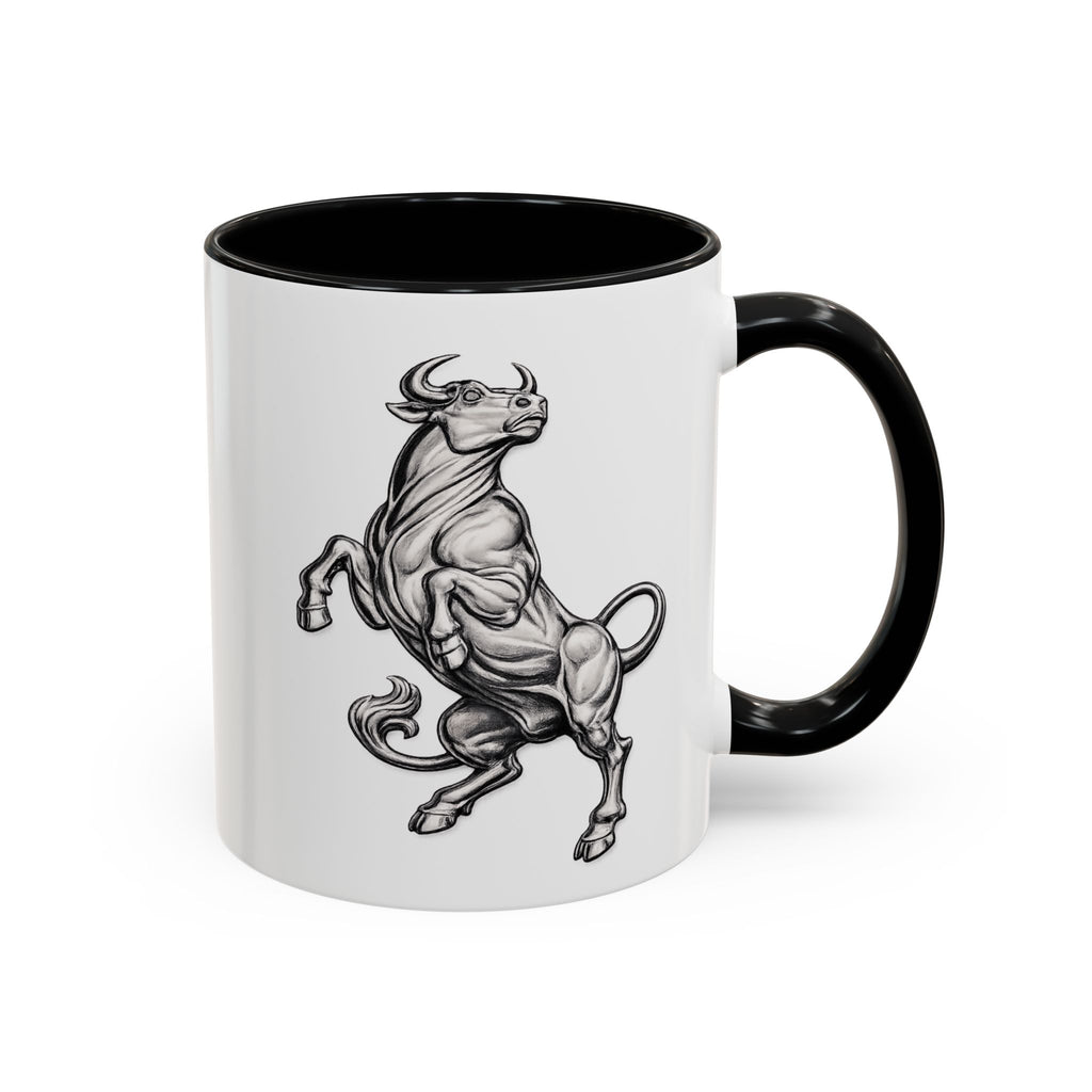 Taurus Bull Coffee Mug — Zodiac Astrology Accent Mug (11/15oz)