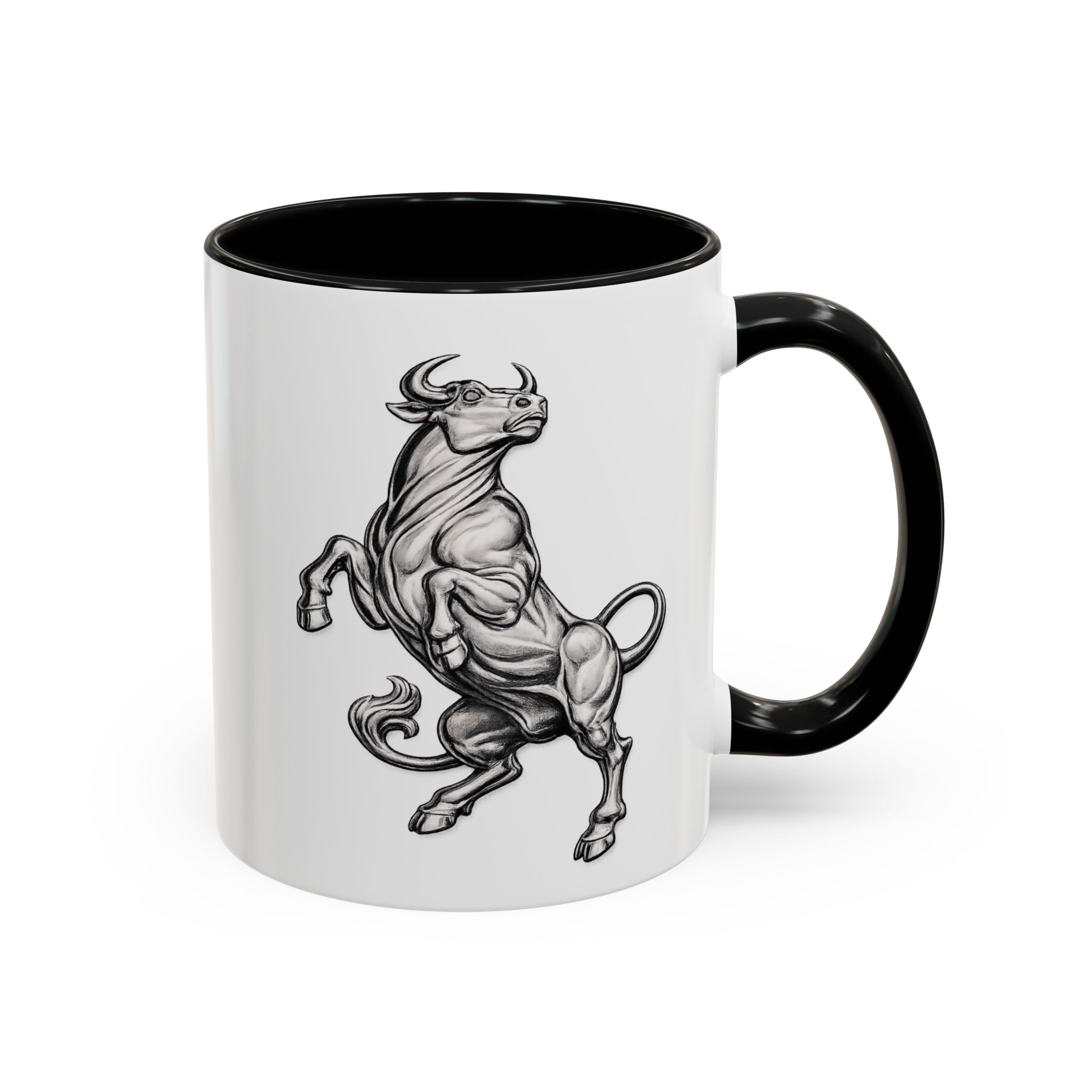 Taurus Bull Coffee Mug — Zodiac Astrology Accent Mug (11/15oz)