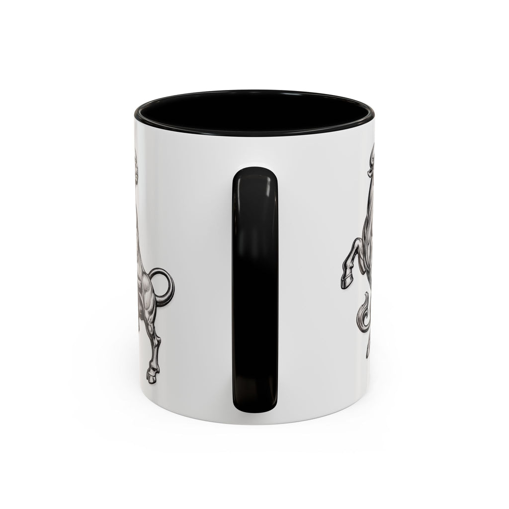 Taurus Bull Coffee Mug — Zodiac Astrology Accent Mug (11/15oz)