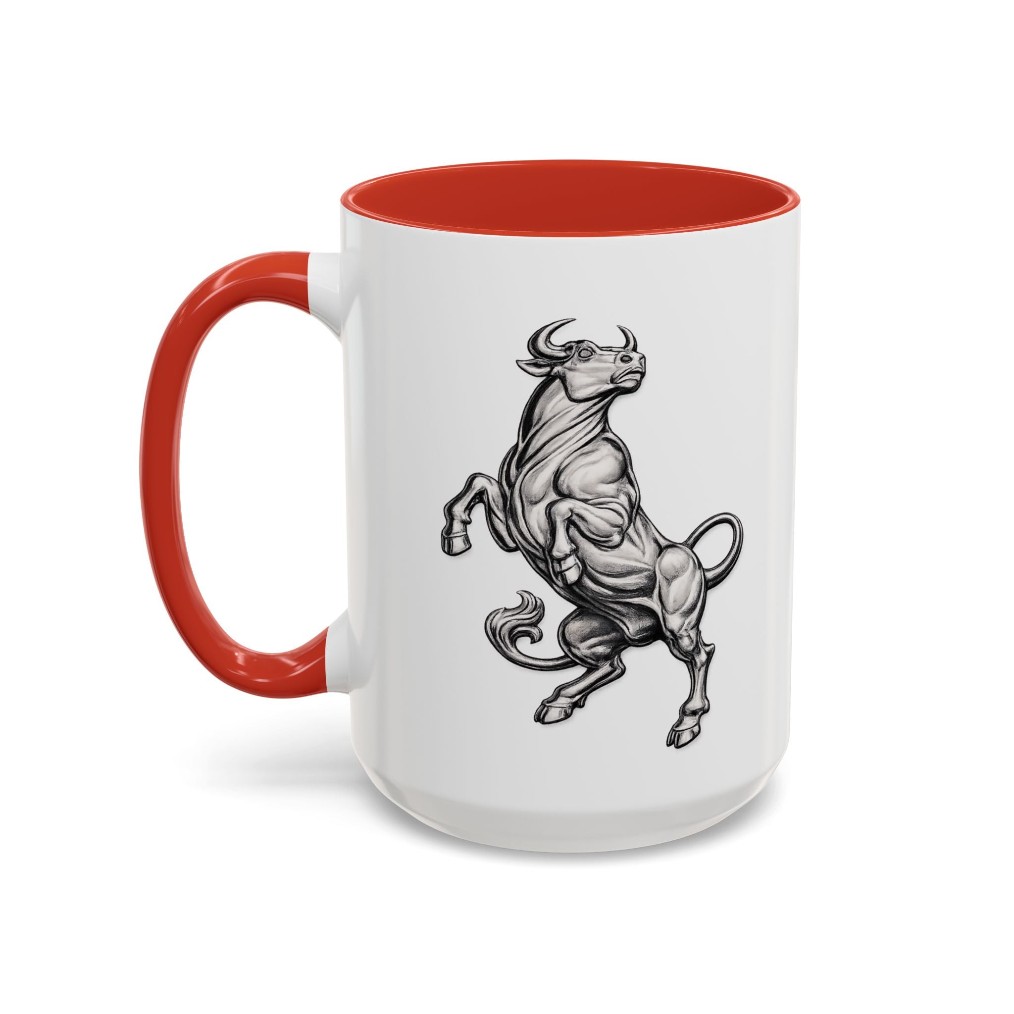 Taurus Bull Coffee Mug — Zodiac Astrology Accent Mug (11/15oz)