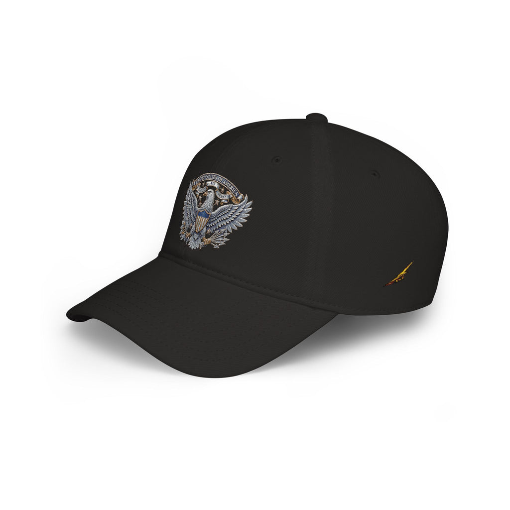 Patriotic Eagle Low Profile Baseball Cap