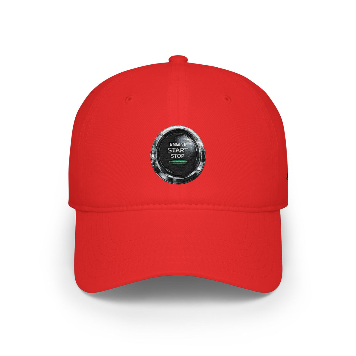 Low Profile Baseball Cap Start Stop— Casual Dad Hat