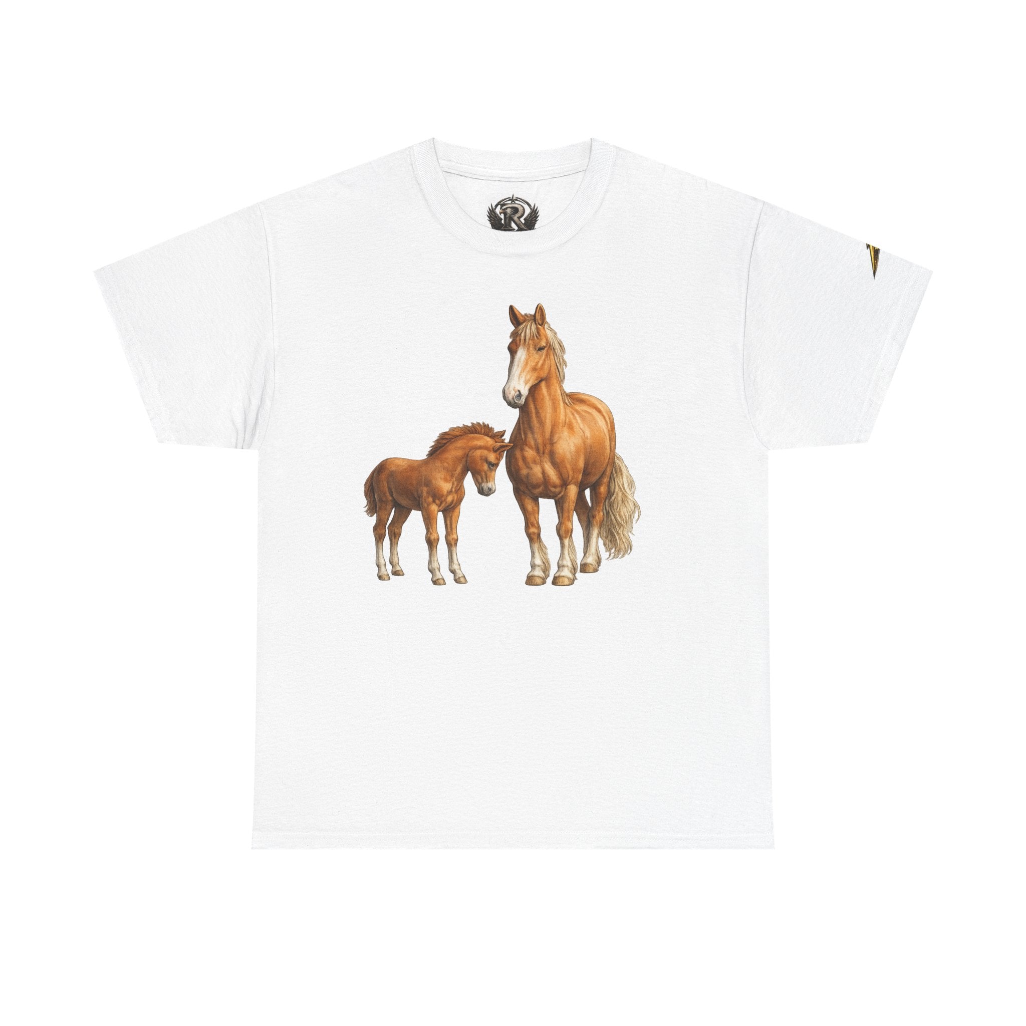 Horse & Foal Illustration T-Shirt