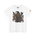 Scarecrow Reaper Graphic Tee — Spooky Halloween Horror Shirt
