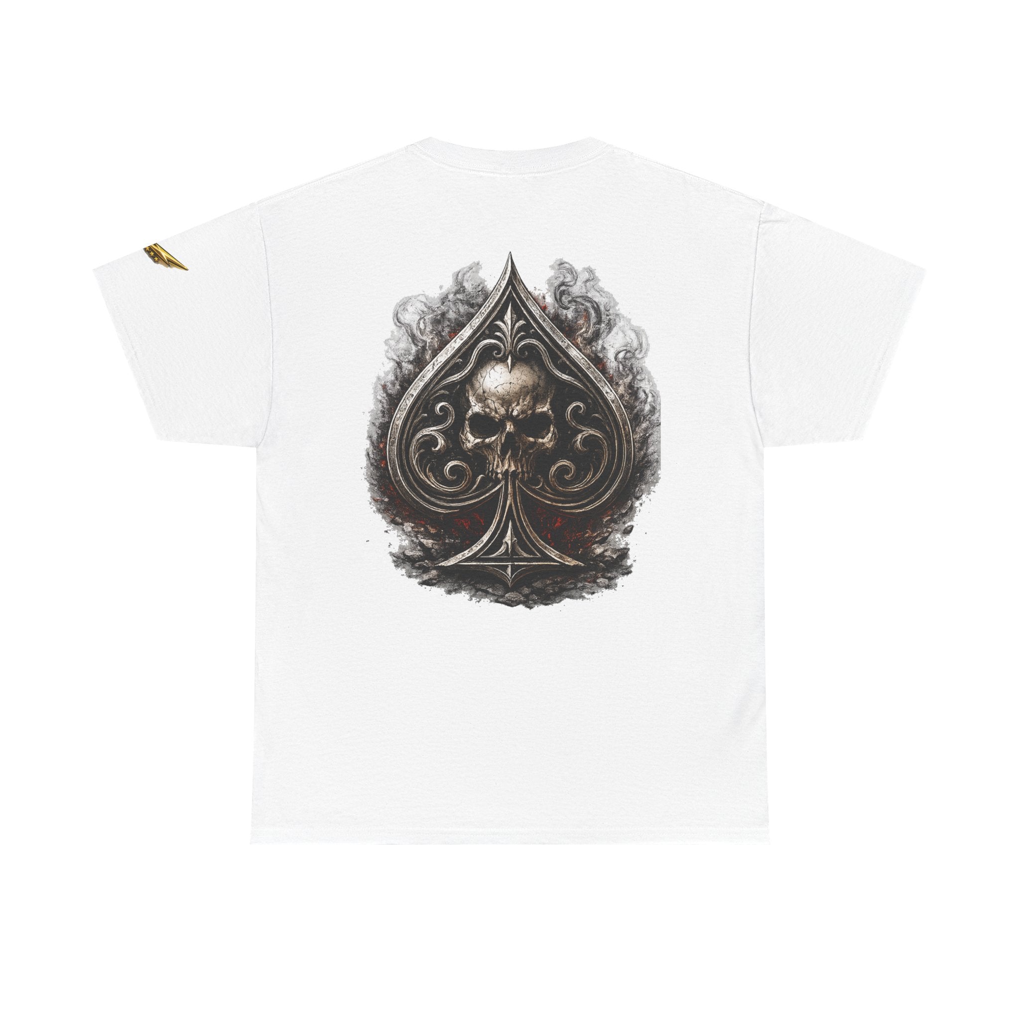 Skull Ace Tee — Gothic Spade Graphic T-Shirt