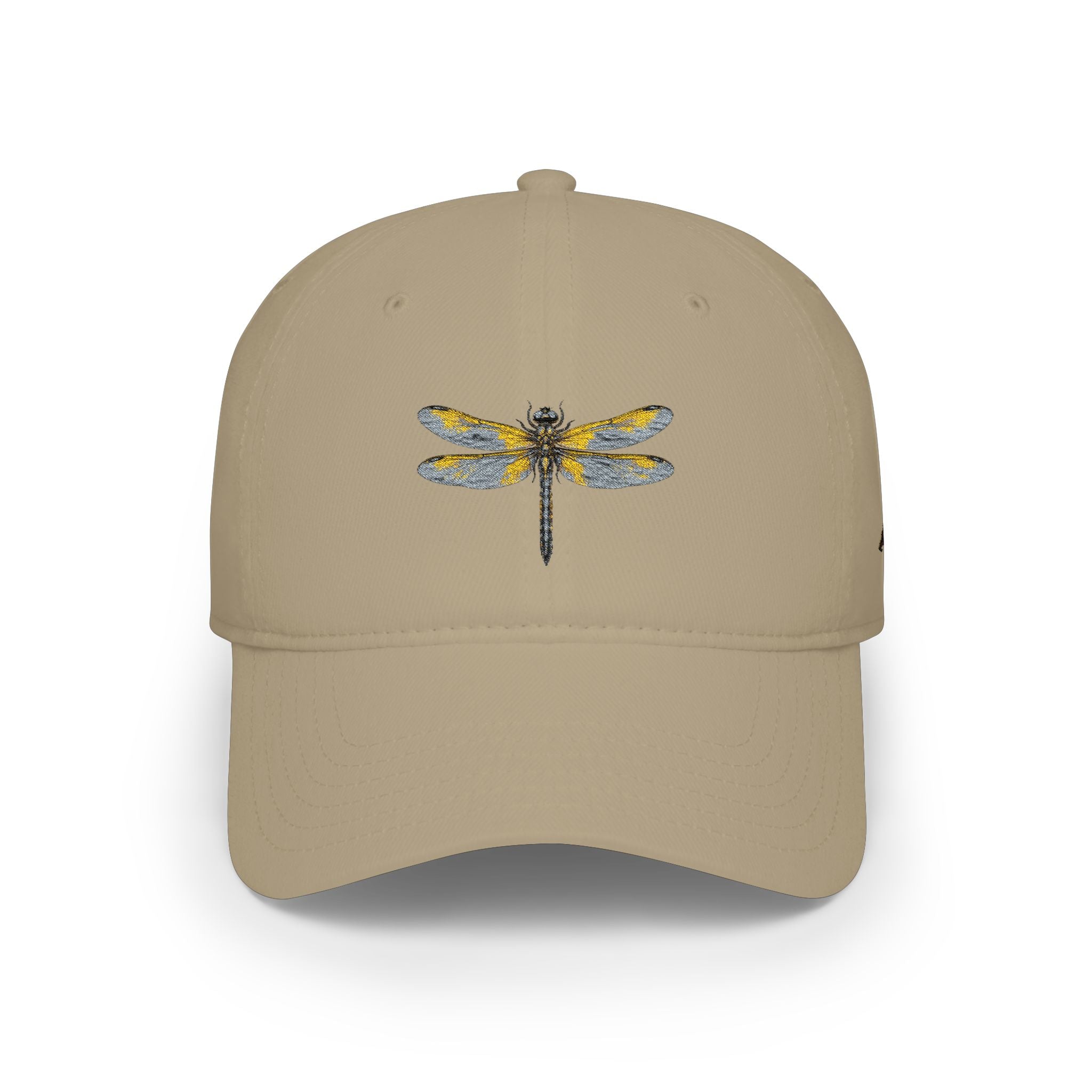 Dragonfly Embroidered Baseball Cap — Colorful Nature Hat