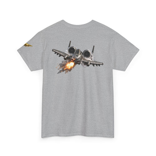 A-10 Warthog Jet Fighter T-Shirt — Military Aircraft Graphic Tee