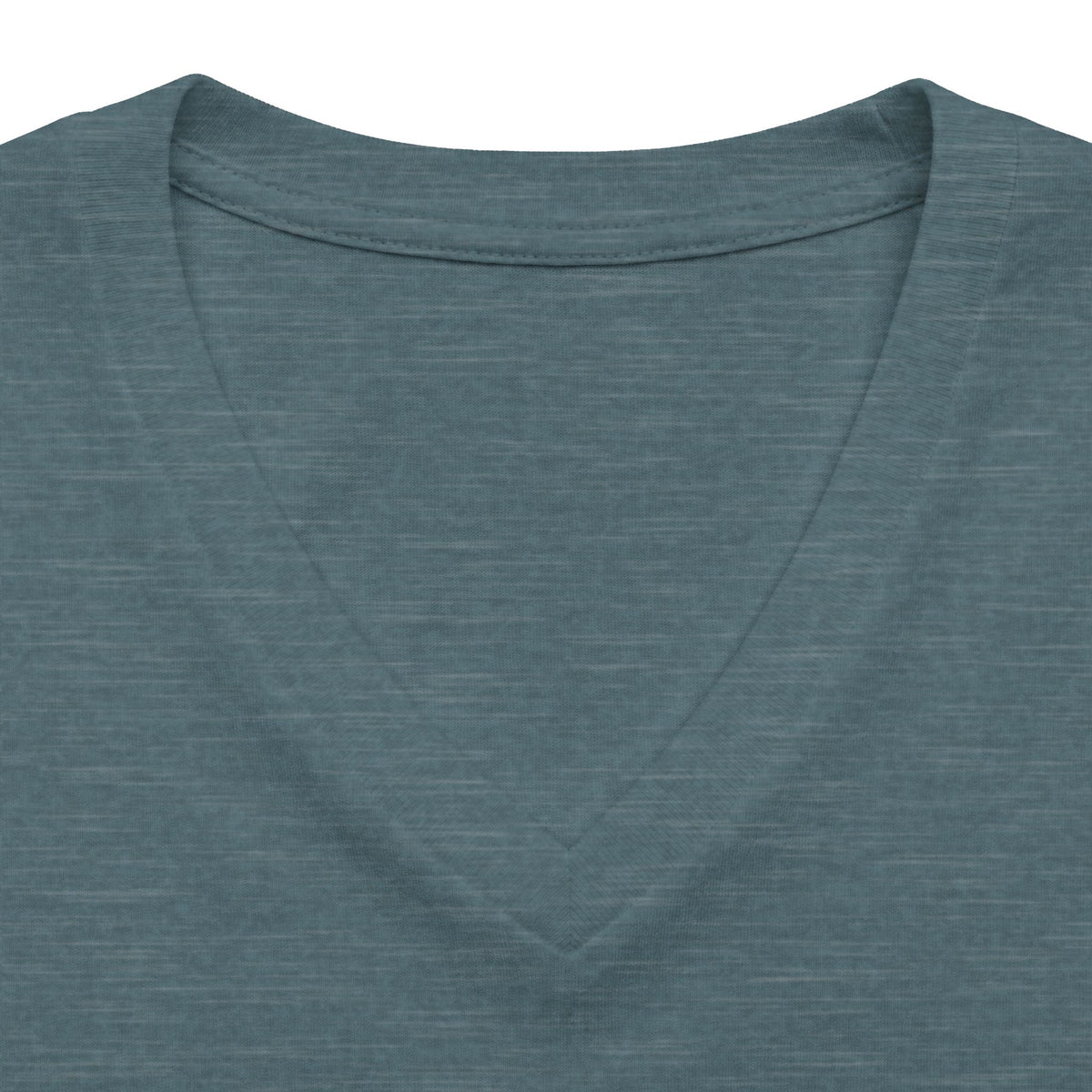 Women's V-Neck Tee — Flying Pig Angel Graphic
