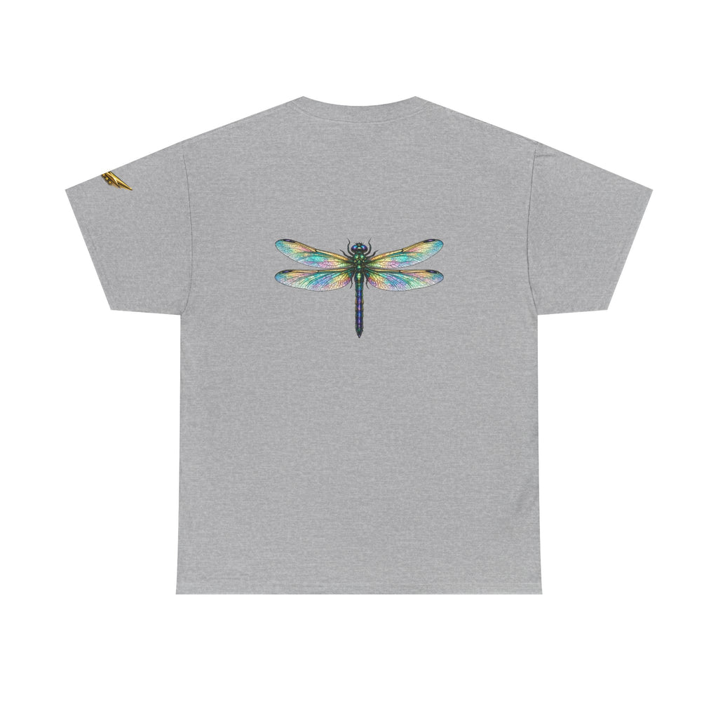 Dragonfly Watercolor Tee — Artistic Insect Graphic T-Shirt