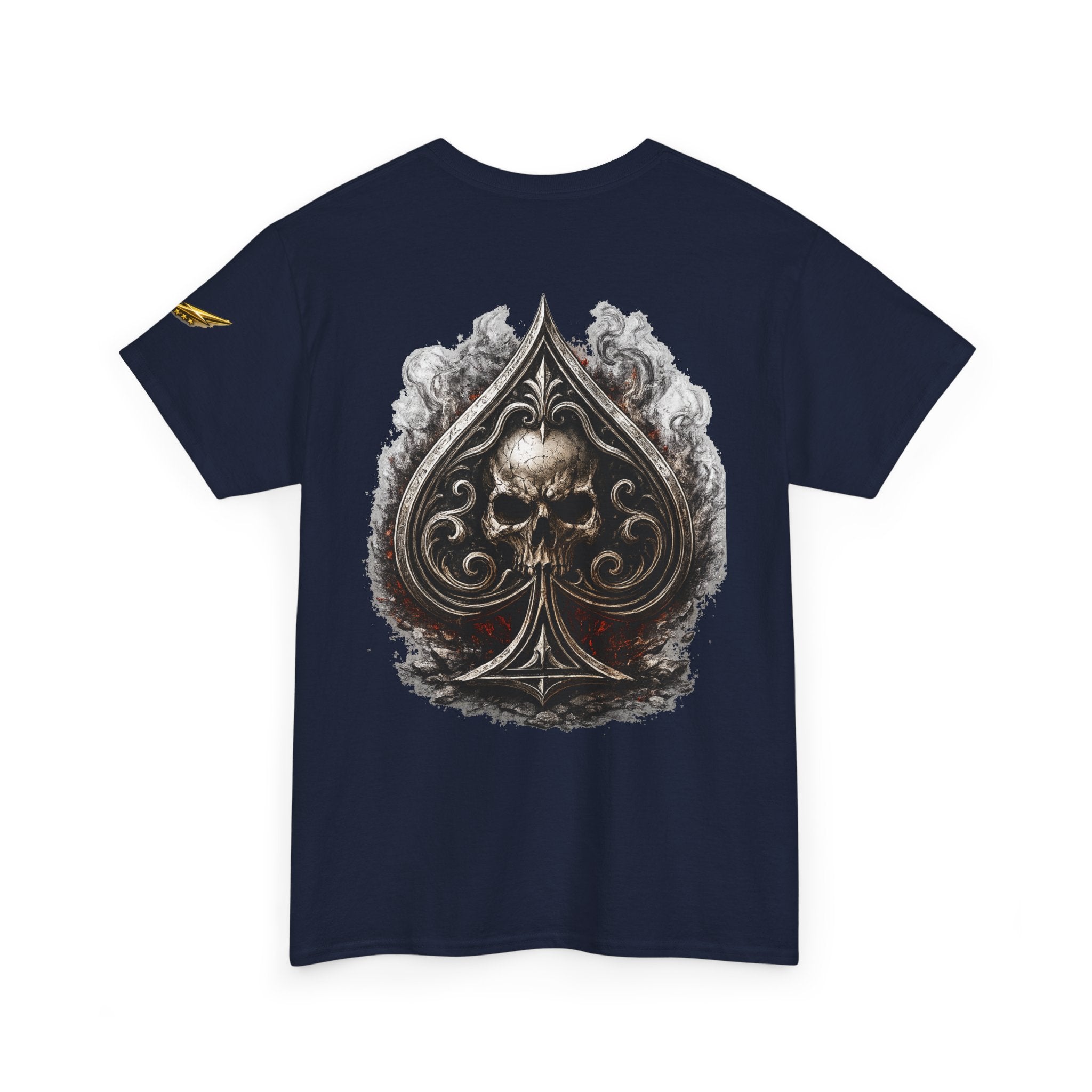Skull Ace Tee — Gothic Spade Graphic T-Shirt