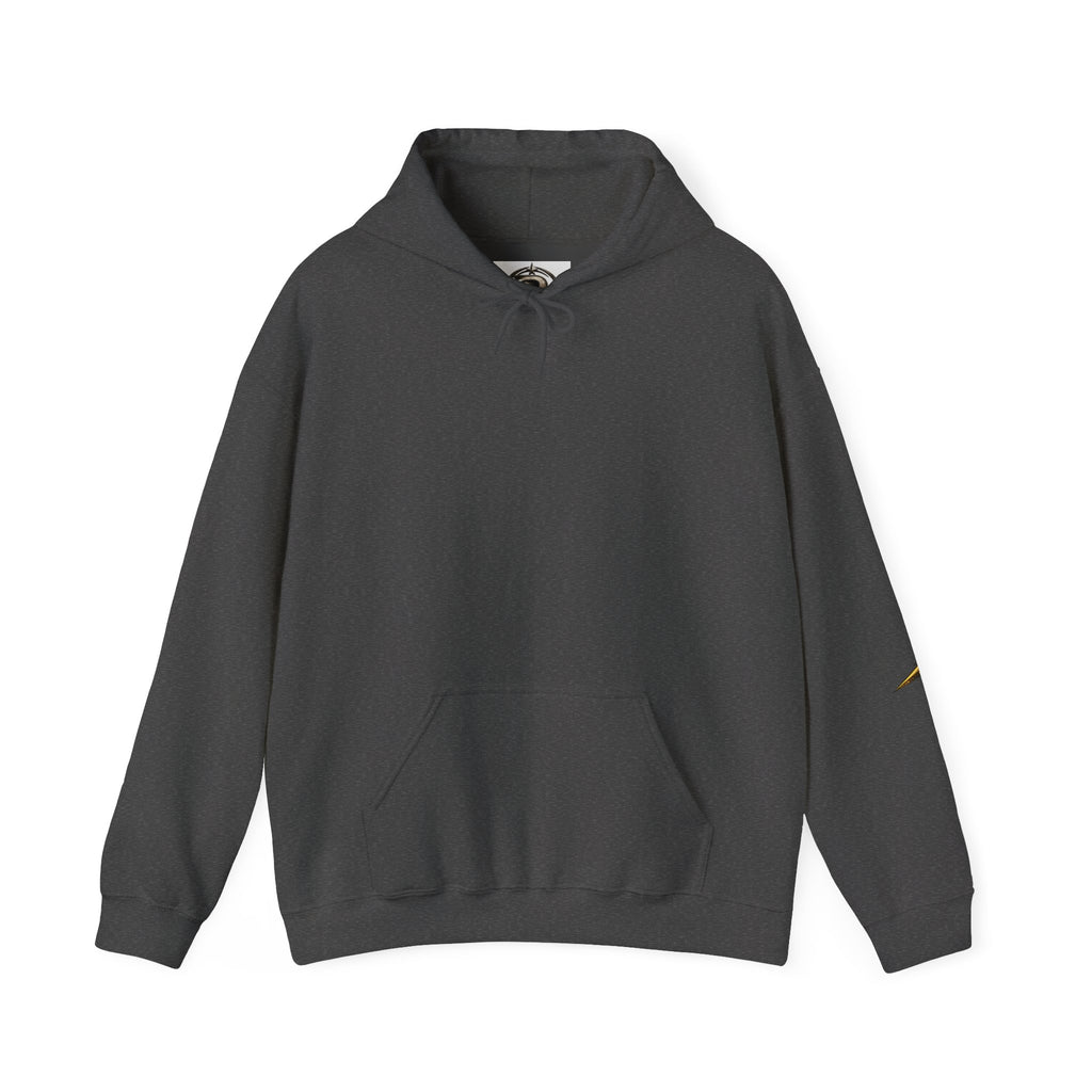 Eagle Emblem Hoodie — Vintage American Shield Graphic Hooded Sweatshirt