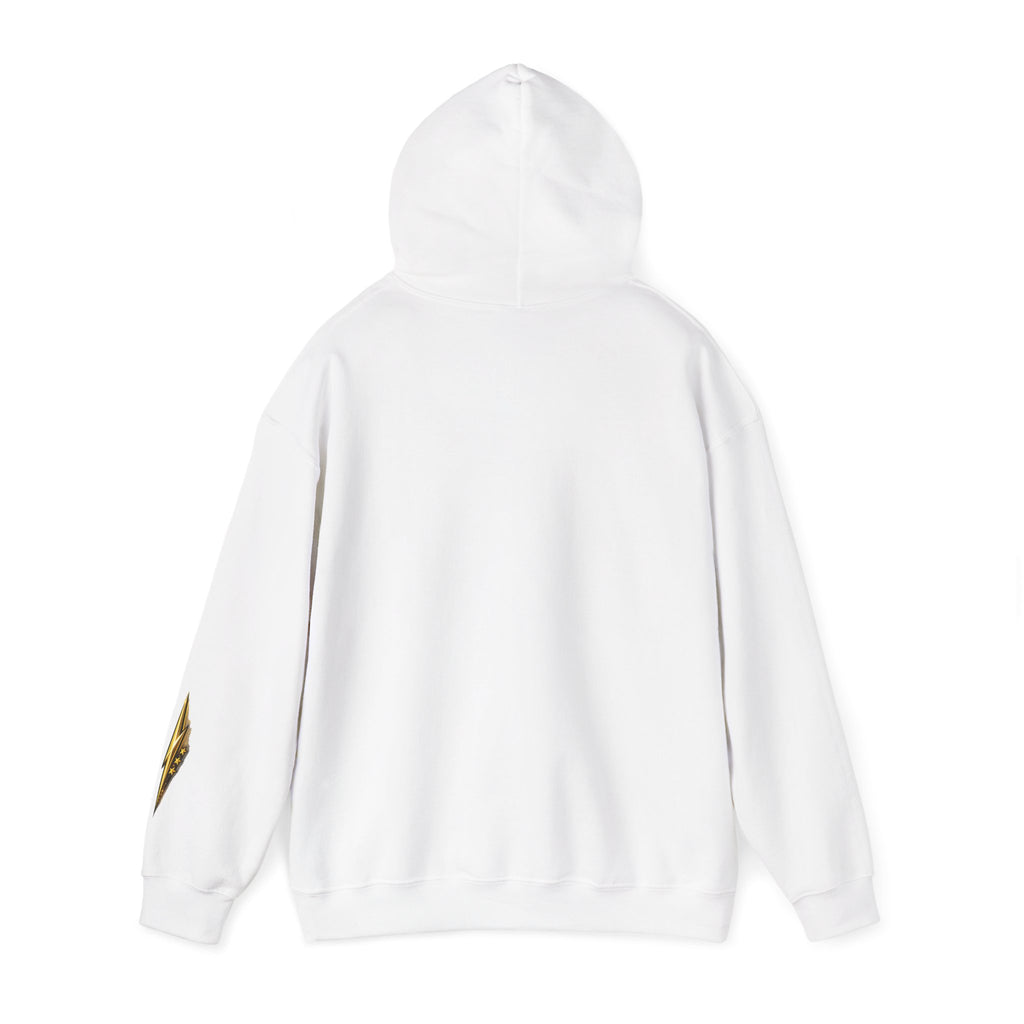Gold Bull Hoodie — Metallic Charging Bull Graphic Hoody