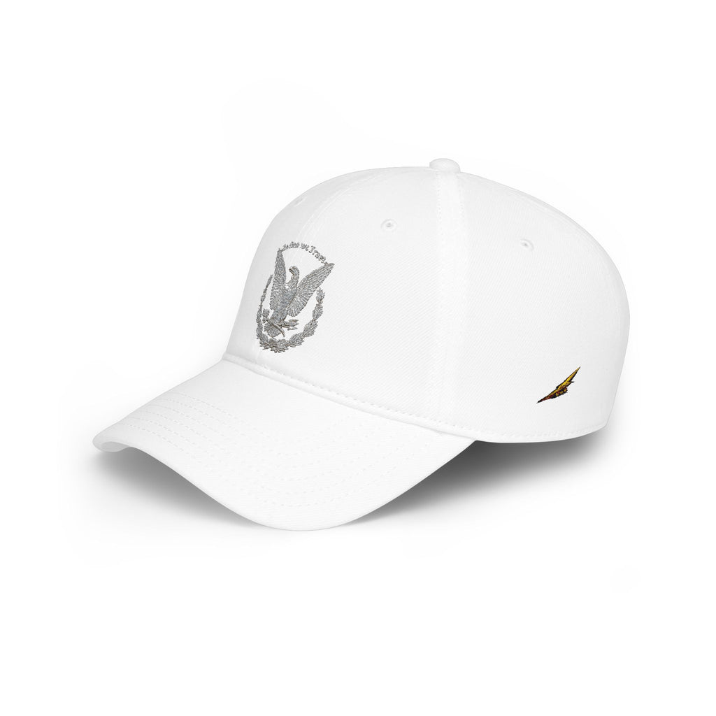 Copy of Low Profile Cap with Gold Eagle Embroidery — Patriot Vintage Baseball Hat