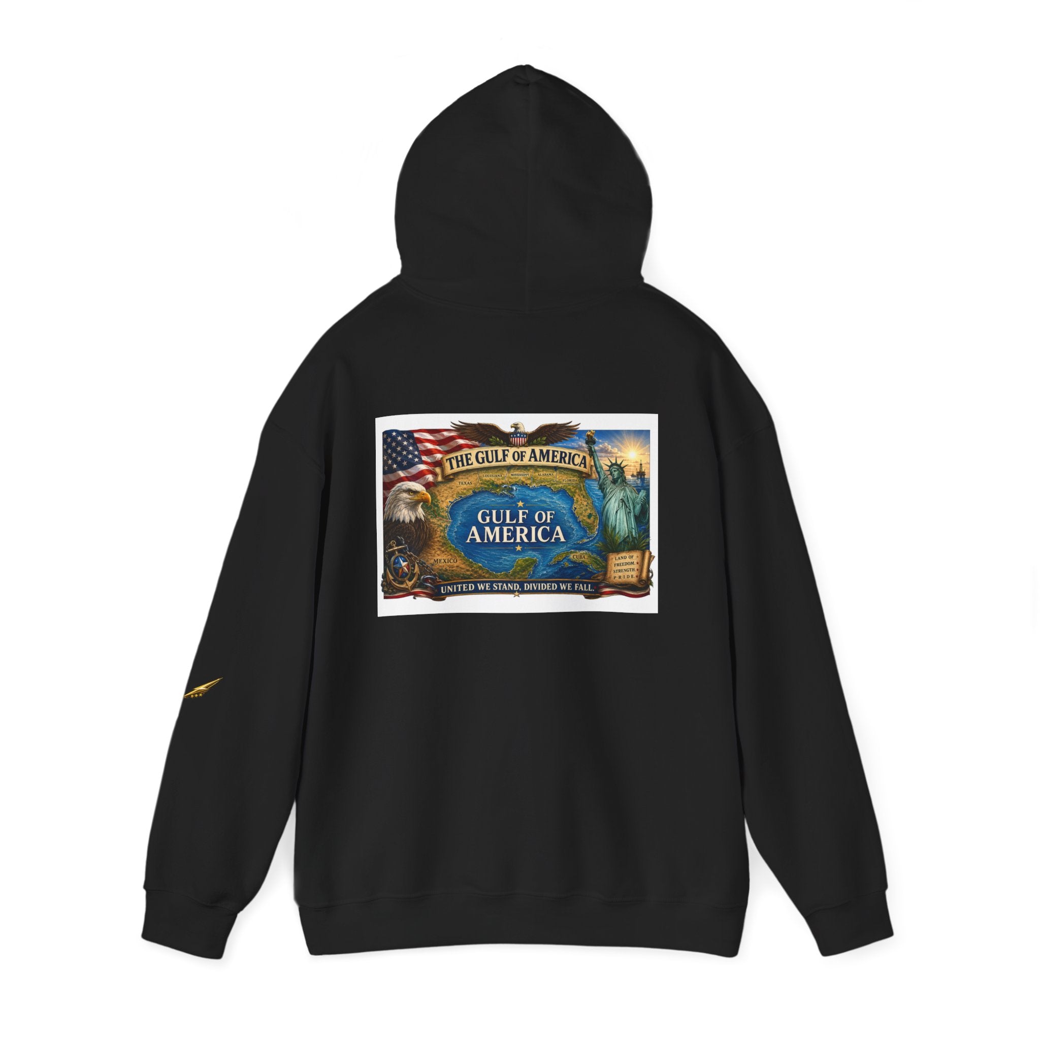 Patriotic Eagle Hoodie – FAFO Flag Design Pullover
