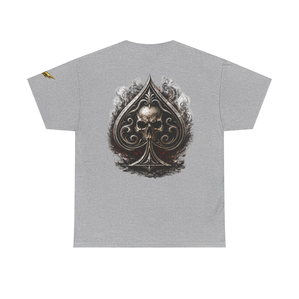 Skull Ace Tee — Gothic Spade Graphic T-Shirt