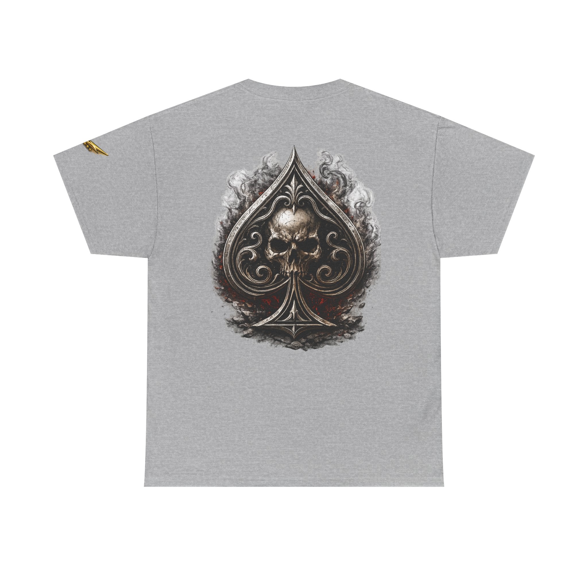 Skull Ace Tee — Gothic Spade Graphic T-Shirt