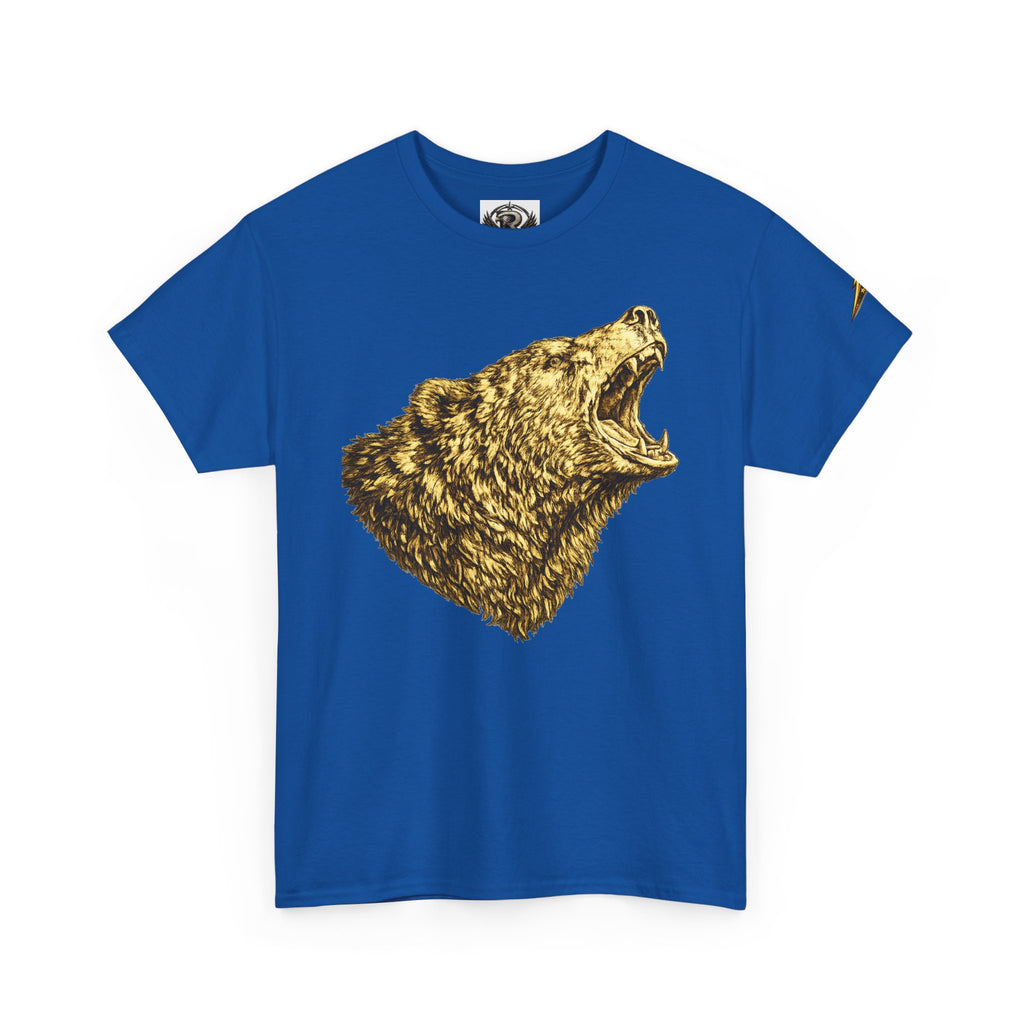 Roaring Bear Graphic Tee — Vintage Wilderness Animal T-Shirt