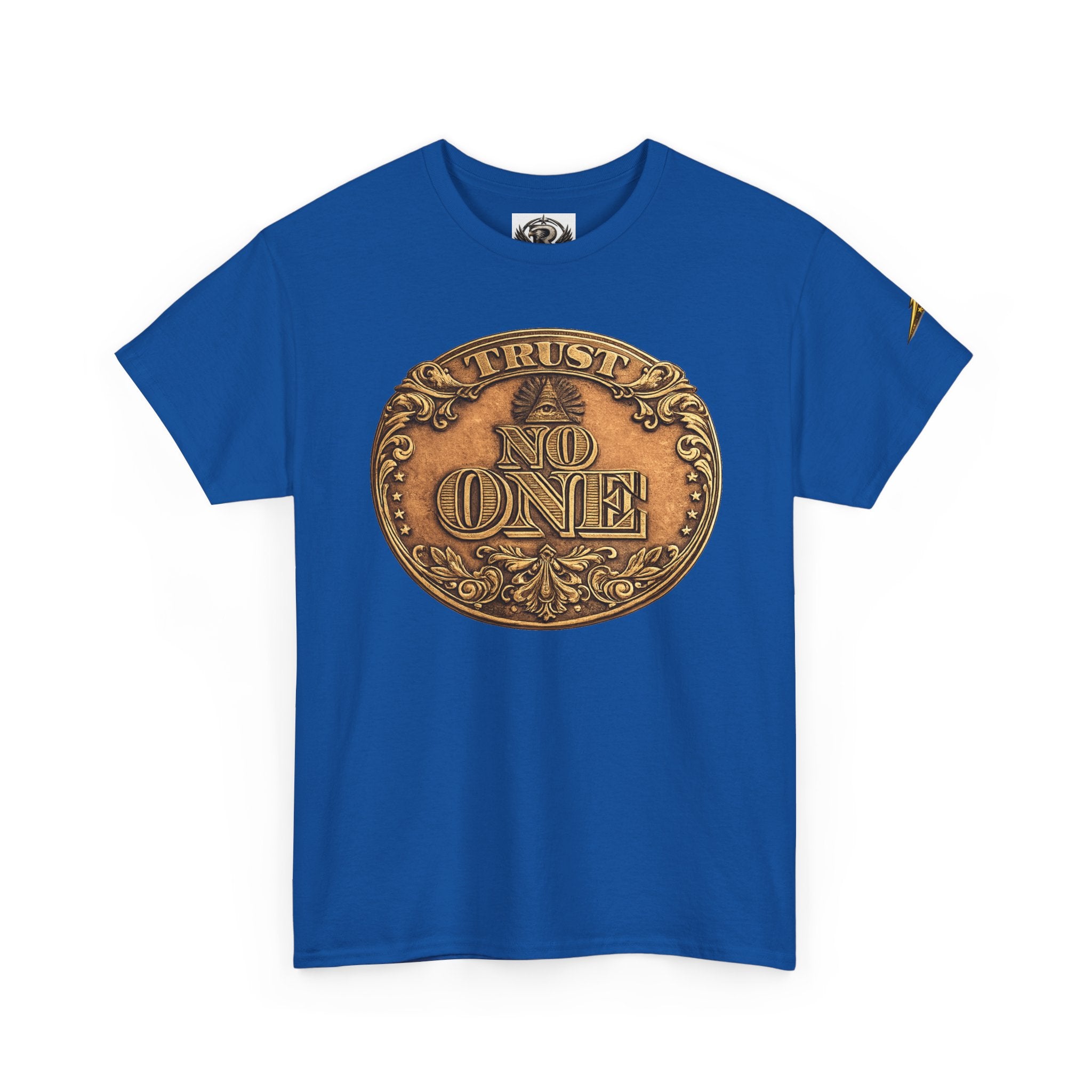 “Trust No One” Vintage Coin Graphic Tee