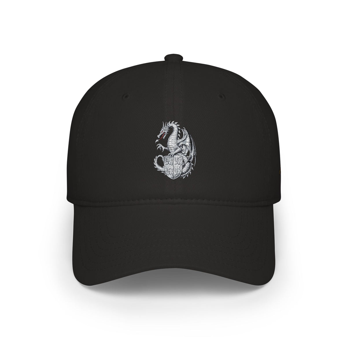 Dragon Embroidered Cap — Low Profile Baseball Hat