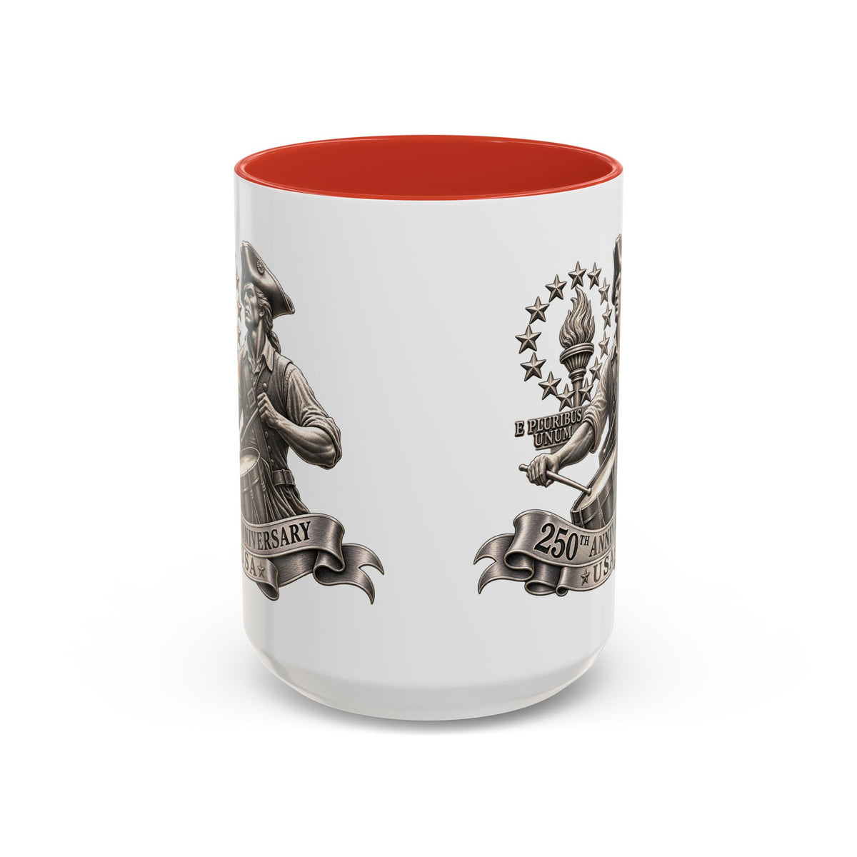 250th Anniversary USA Drum-Major Accent Coffee Mug