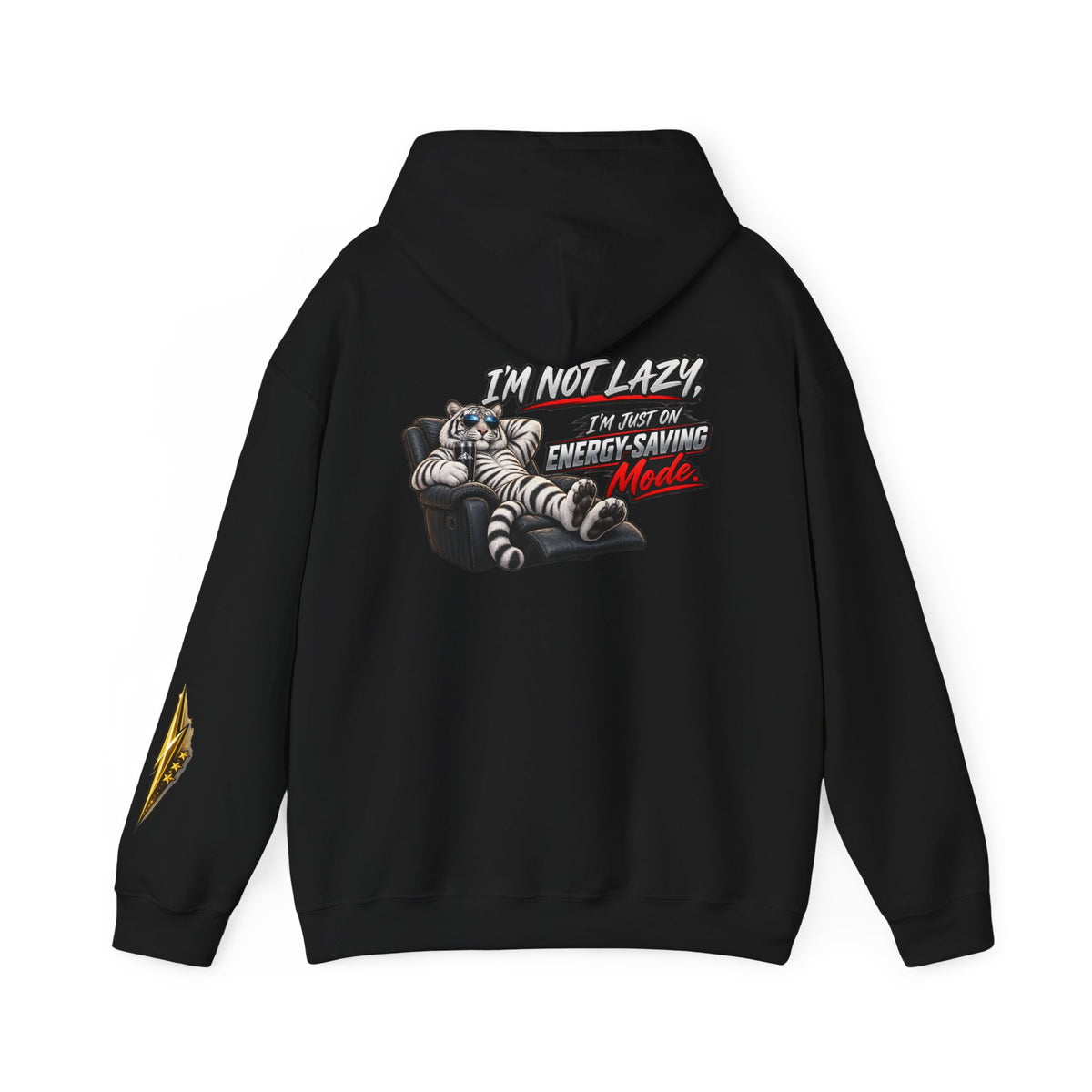 Cat 'Energy‑Saving Mode' Hoodie