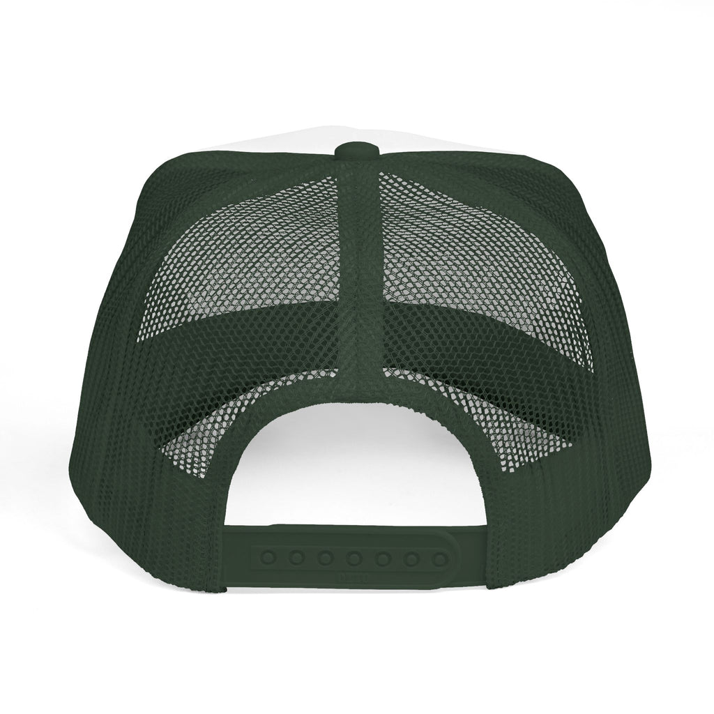 Five Gold Stars Trucker Cap — Embroidered Rating Hat