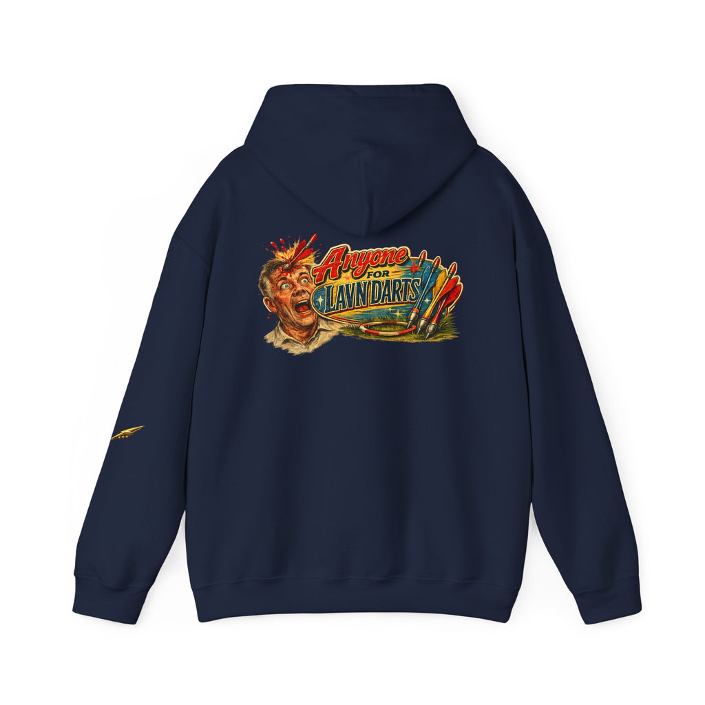 Hoodie - Awesome Lawn Darts Vintage Graphic Hoodie