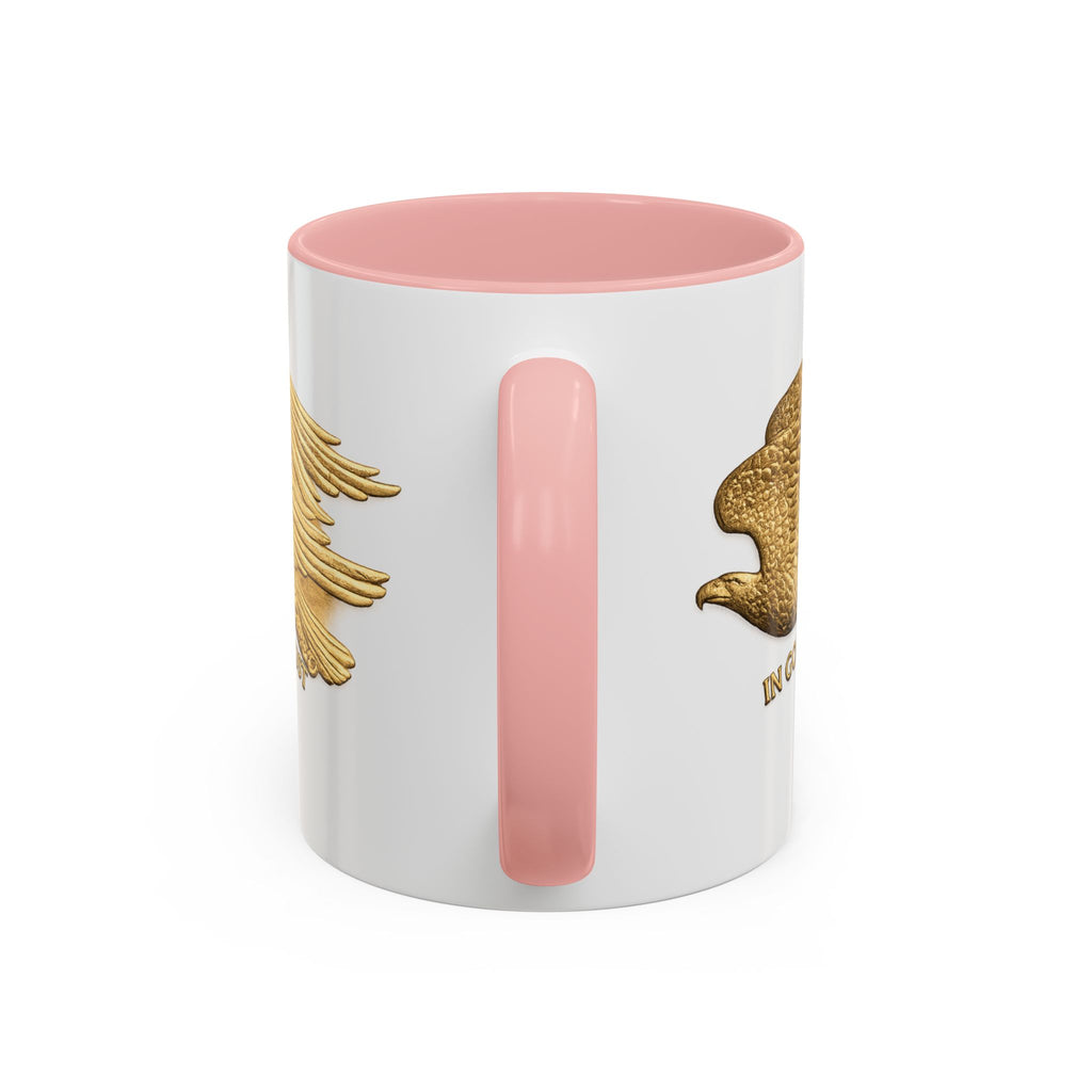 Gold Eagle "In God We Trust" Accent Coffee Mug