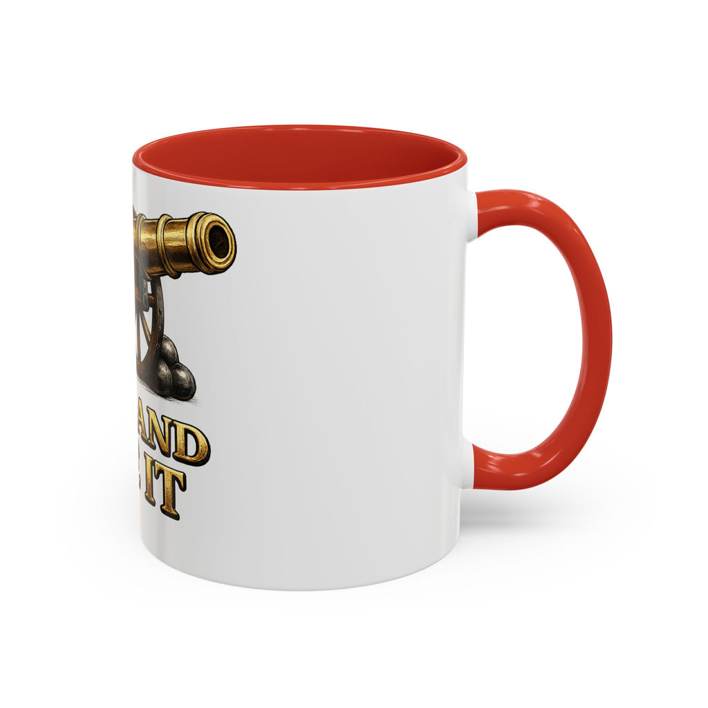 Come and Take It Coffee Mug - Cannon Graphic Patriotic Tea Cup