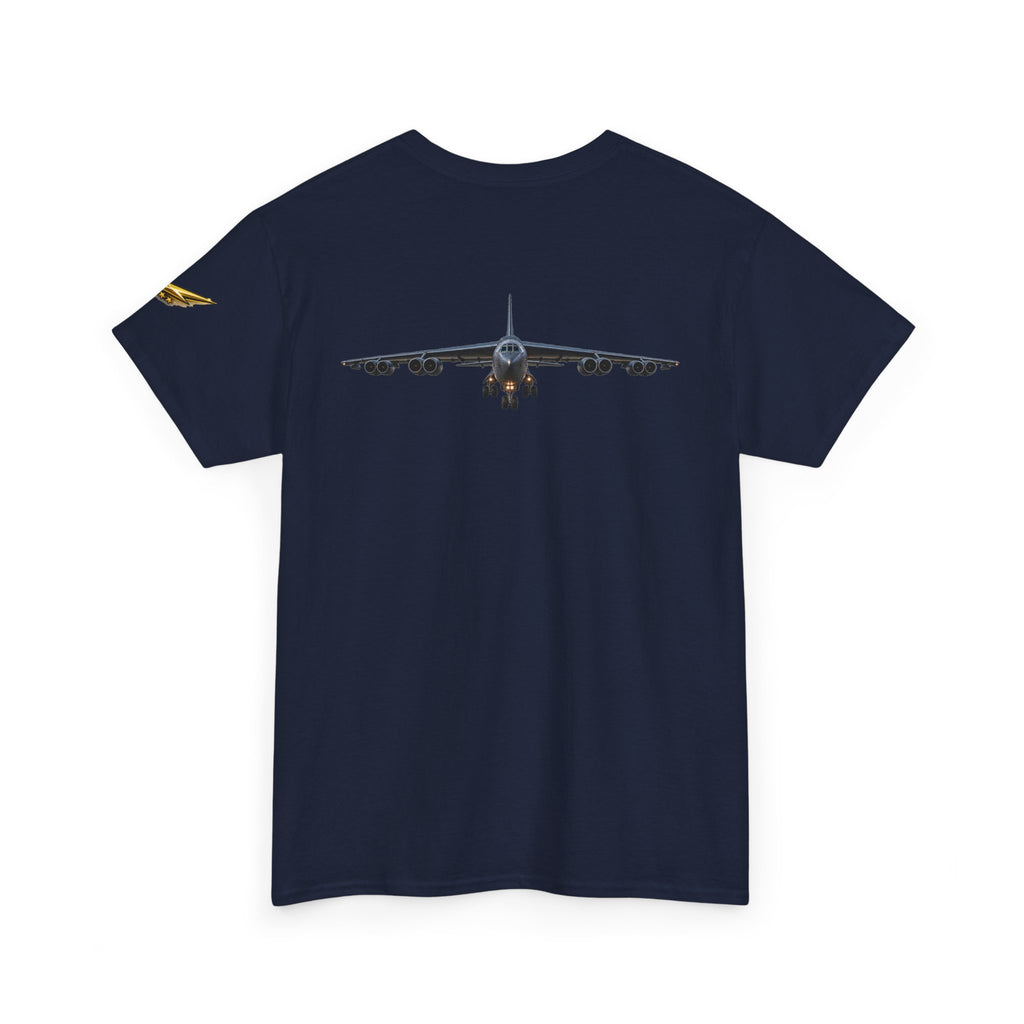 Bomber Jet Backprint T-Shirt — Military Aircraft Vintage Aviation Tee