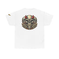 Devil Skull Tee — Red Horns Skull Graphic T-Shirt