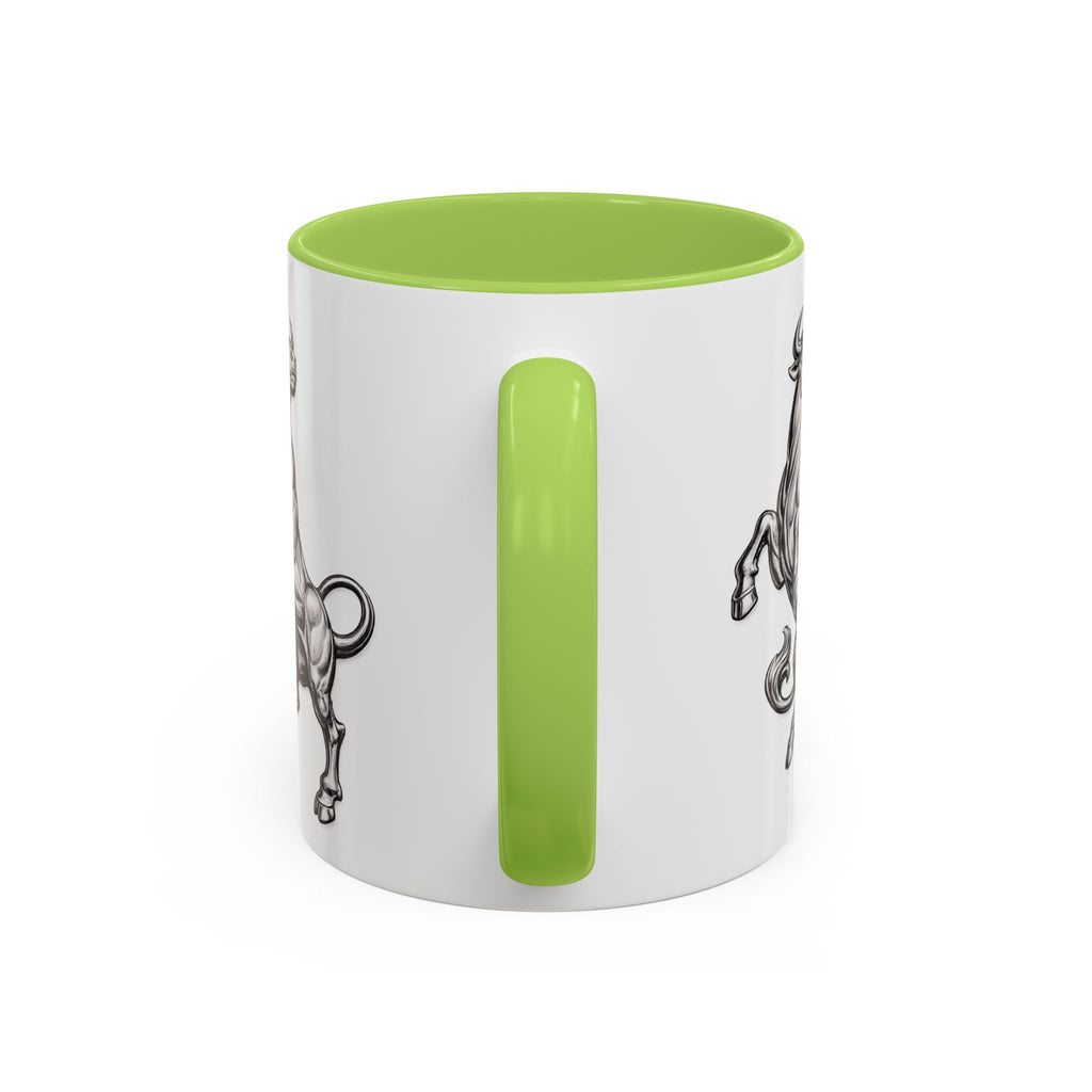 Taurus Bull Coffee Mug — Zodiac Astrology Accent Mug (11/15oz)