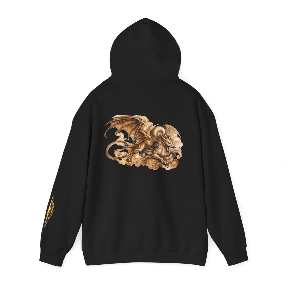 Hoodie — Golden Dragon Art Pullover