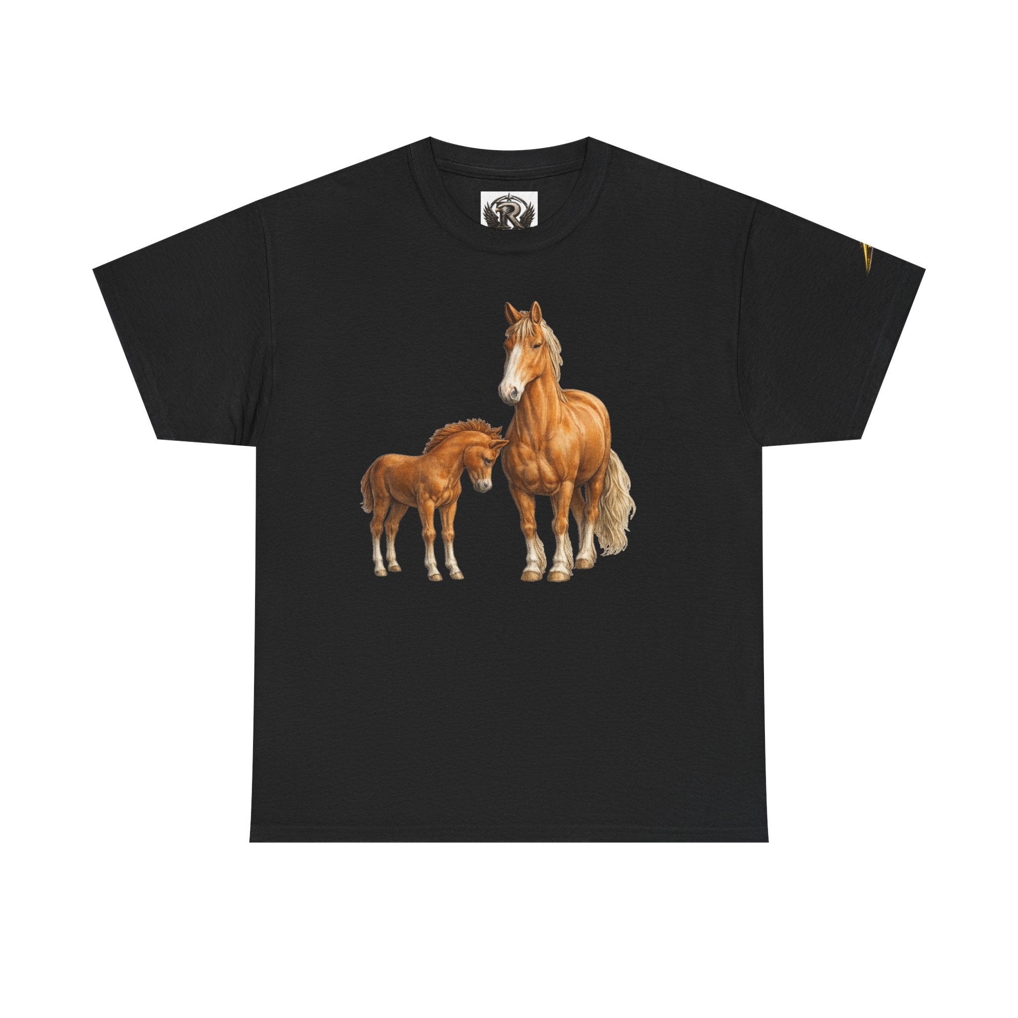 Horse & Foal Illustration T-Shirt