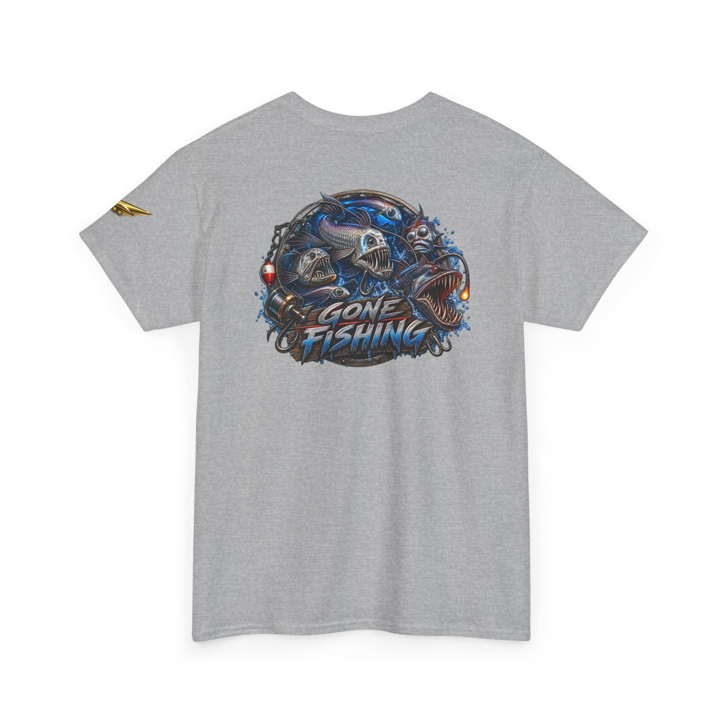 Fishing Tee — "Gone Fishing" Graphic T-Shirt