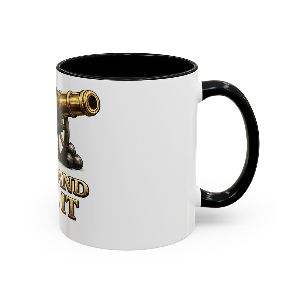 Come and Take It Coffee Mug - Cannon Graphic Patriotic Tea Cup