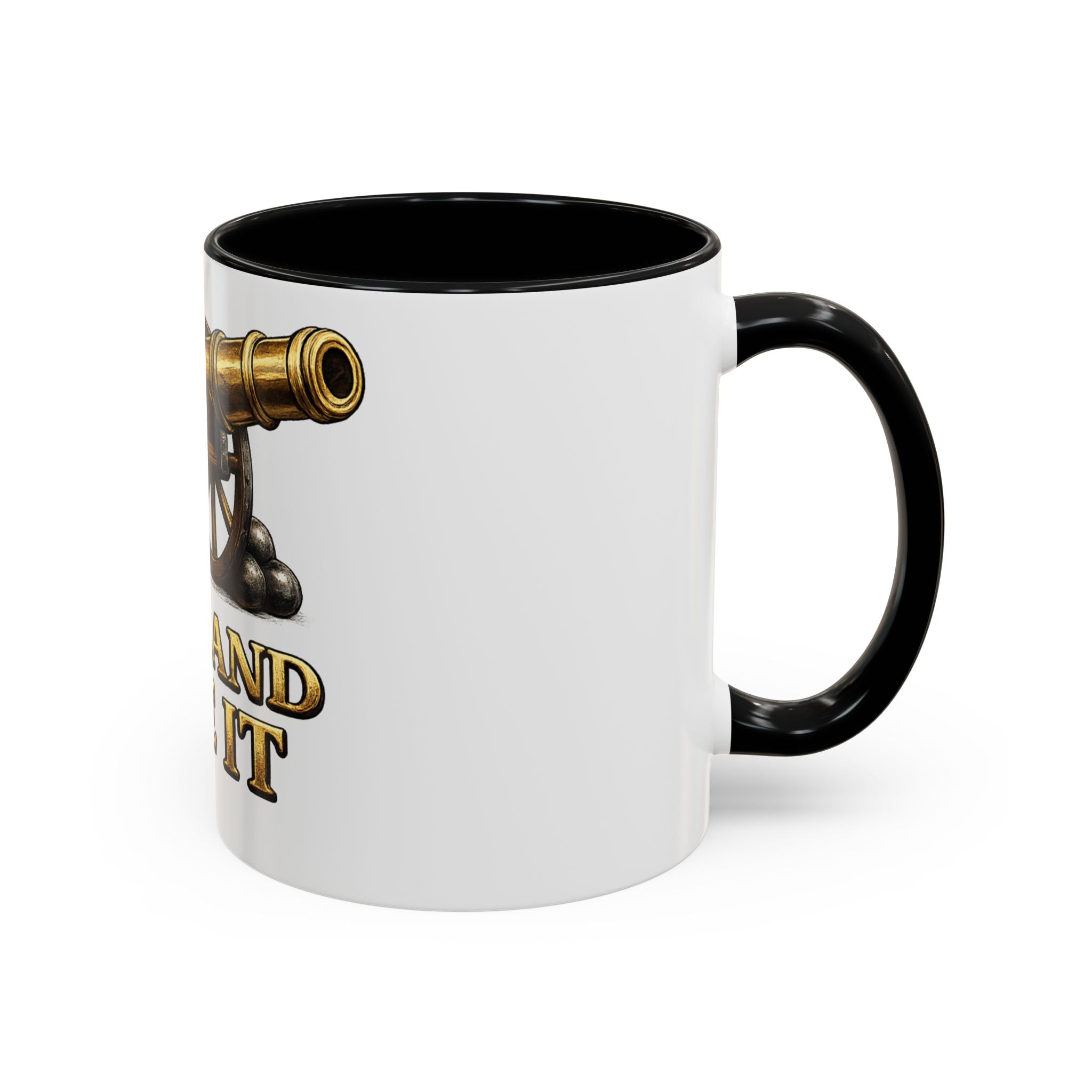 Come and Take It Coffee Mug - Cannon Graphic Patriotic Tea Cup