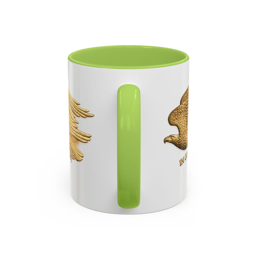 Gold Eagle "In God We Trust" Accent Coffee Mug