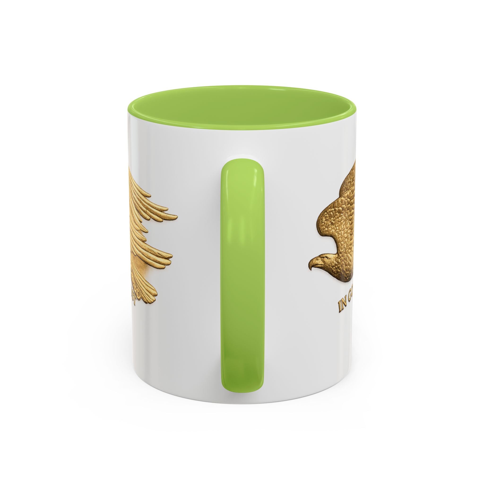 Gold Eagle "In God We Trust" Accent Coffee Mug