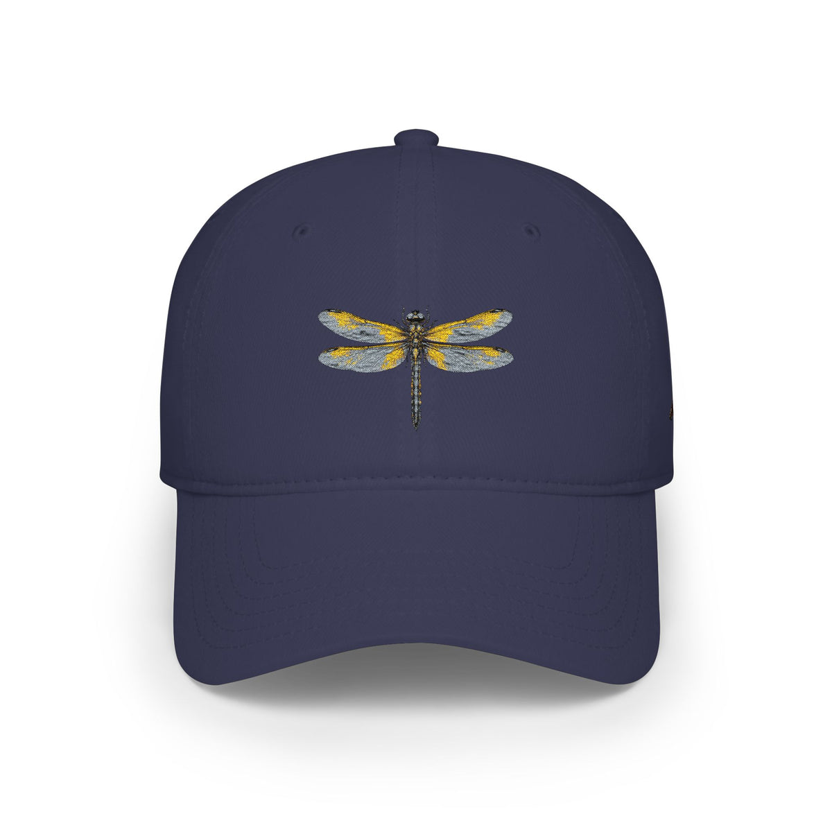 Dragonfly Embroidered Baseball Cap — Colorful Nature Hat
