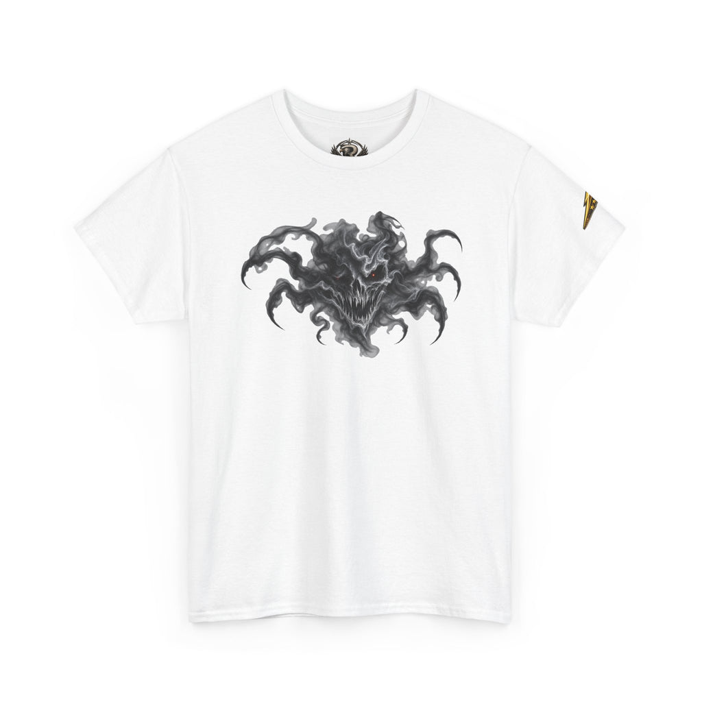 Horror Ink Creature T‑Shirt — Dark Octopus Chest Graphic Tee