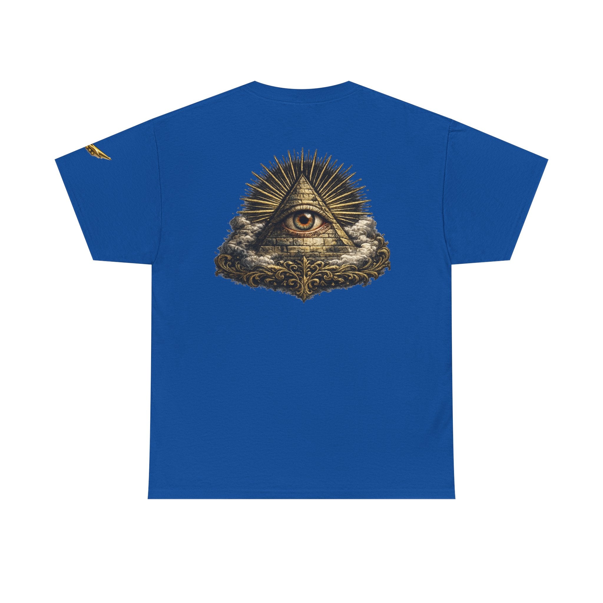 All-Seeing Eye Graphic T-Shirt — Occult Pyramid Art Tee