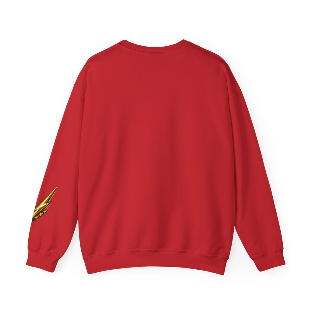 Gold Eagle Emblem Sweatshirt — ‘About We Trust’ Vintage Patriotic Crewneck