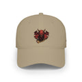 Devil Skull Embroidered Evil Baseball Cap - Low-Profile Hat