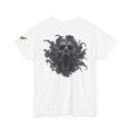 Ghostly Smoke Skull Tee — Dark Horror Back Graphic T-Shirt