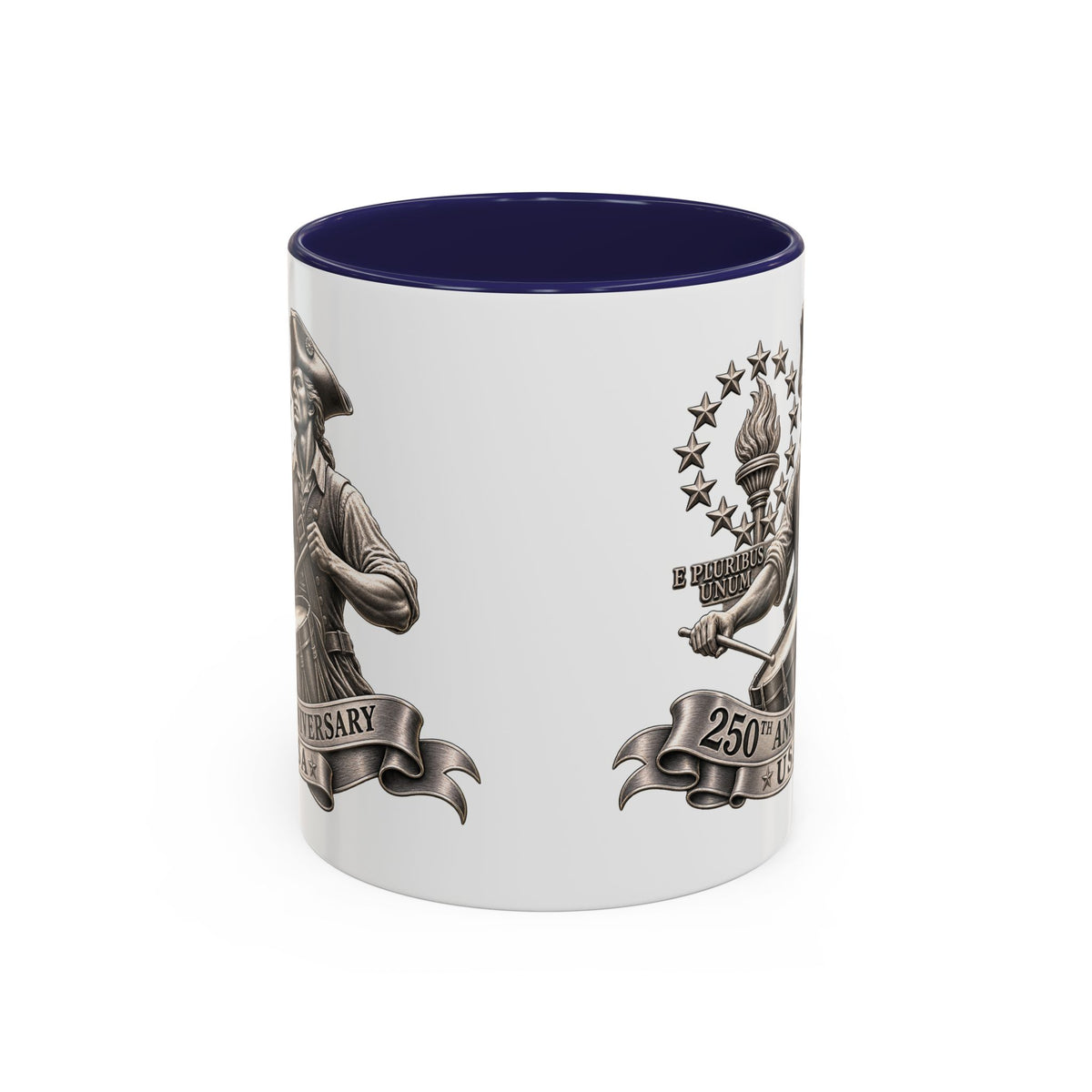 250th Anniversary USA Drum-Major Accent Coffee Mug