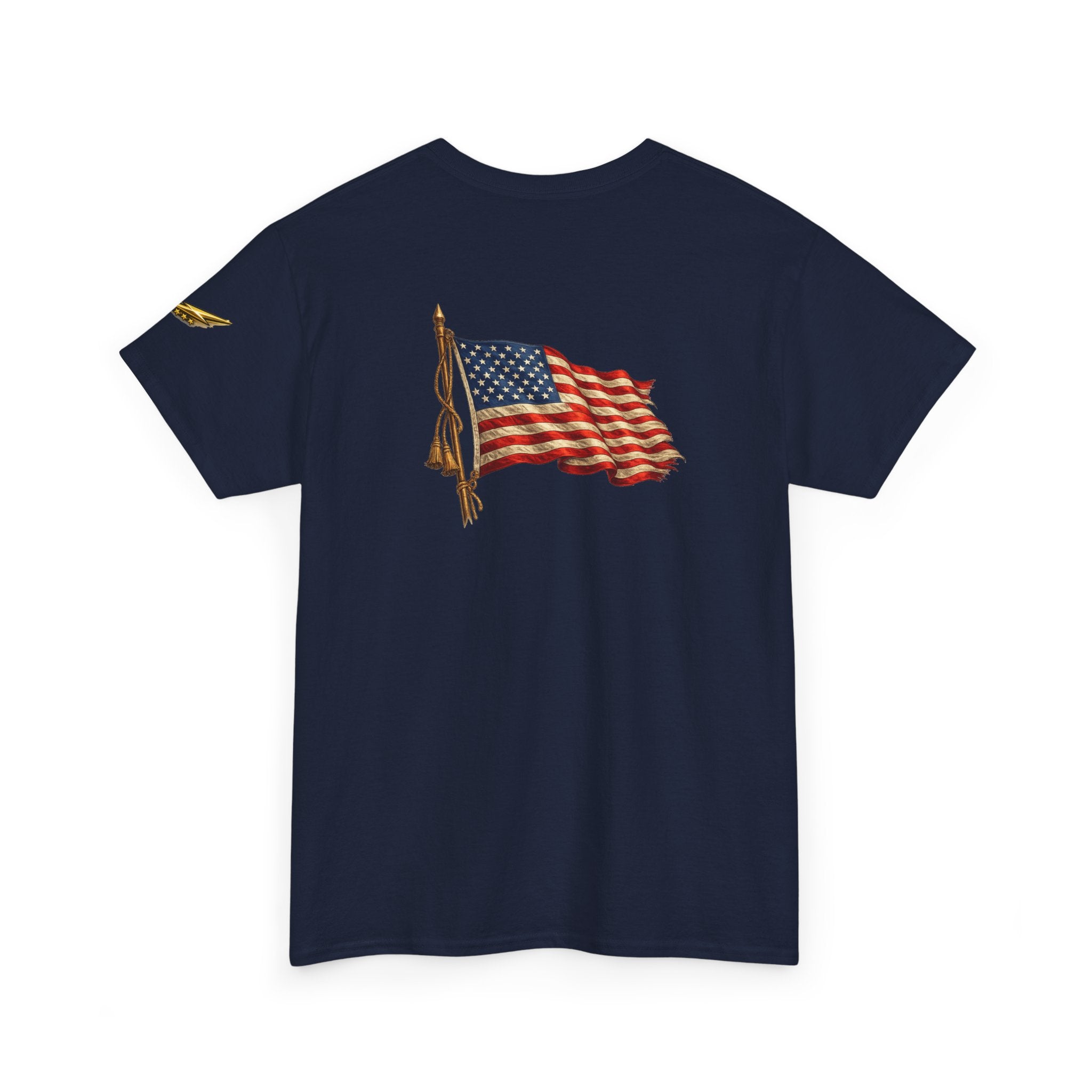 T-Shirt — "In God We Trust" Eagle & American Flag Patriotic Tee