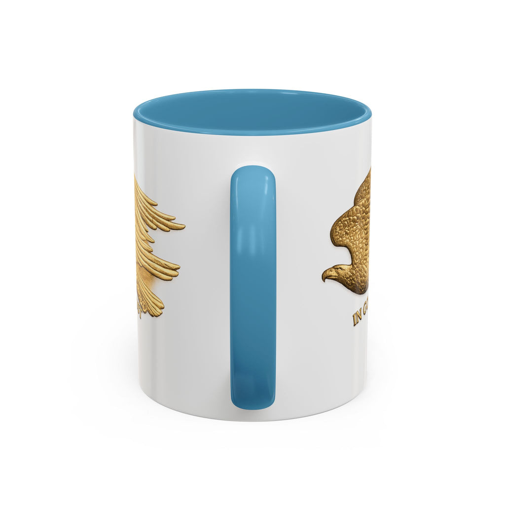 Gold Eagle "In God We Trust" Accent Coffee Mug